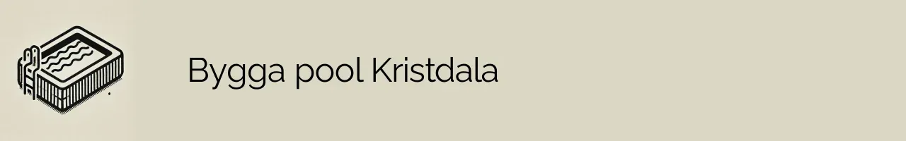 Bygga pool Kristdala